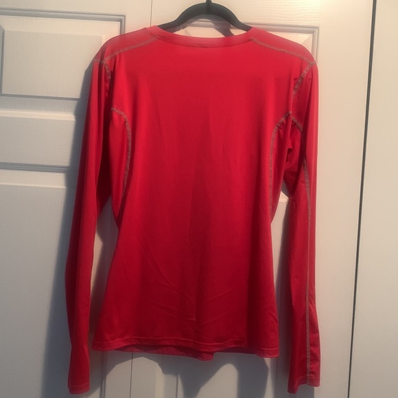 NWOT red long sleeved shirt - Picture 5 of 6